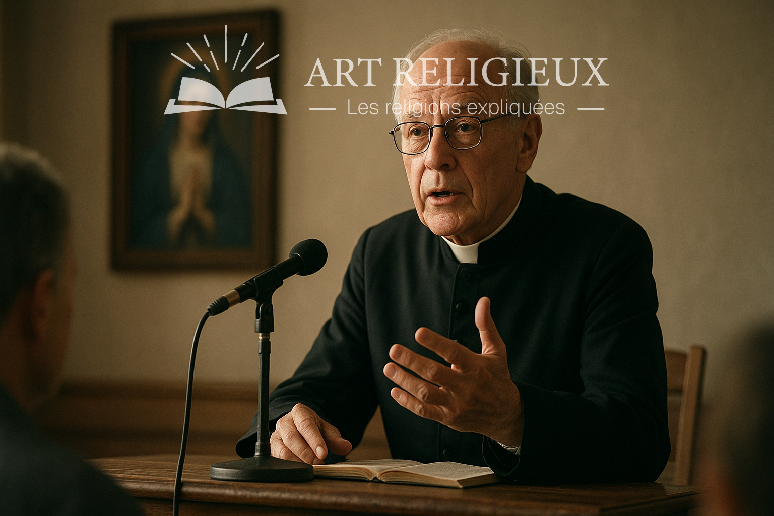 Conférence de l'abbé Laurentin sur Marie