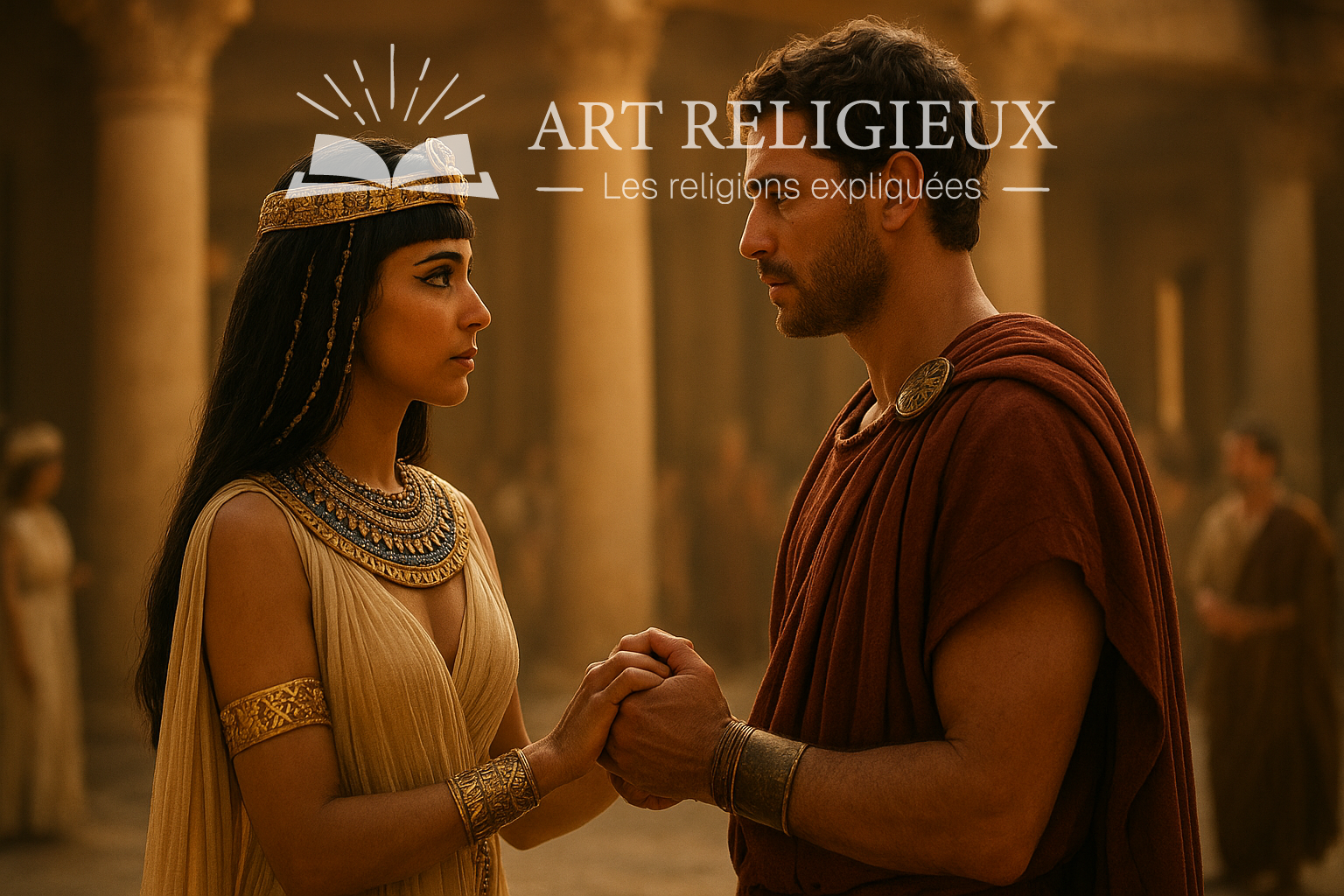 Les amours de Cléopâtre : la rencontre de l’Orient et de l’Occident dans toute sa splendeur – Un souffle d'histoires