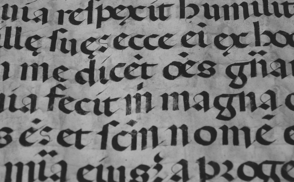 Enluminure médiévale d’un saint martyr
