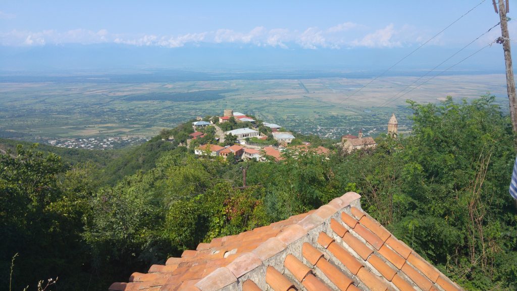 Le monastère de Bodbé en Kakhétie, où la tradition situe le tombeau de sainte Nina