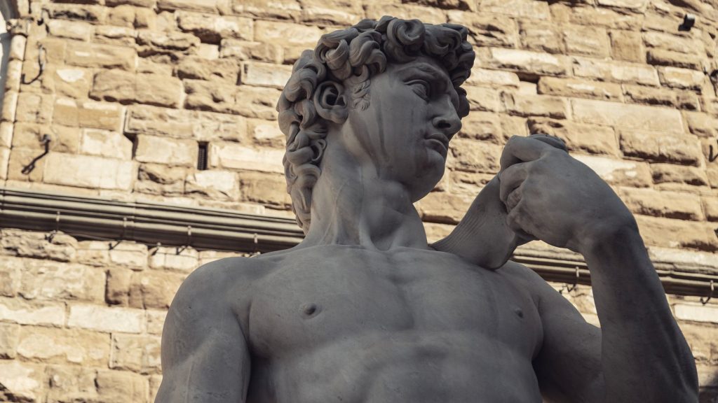 Le David de Michel-Ange, Galleria dell Accademia, Florence